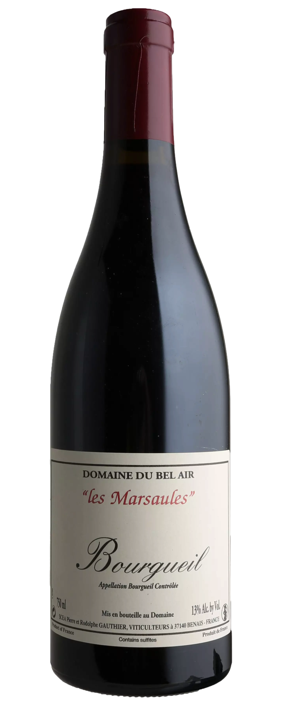 Domaine du Bel Air - Les Marsaules 2019 - Bourgueil