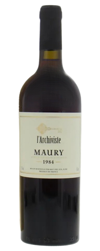 Domaine L'Archiviste - Vintage 1984 - Maury