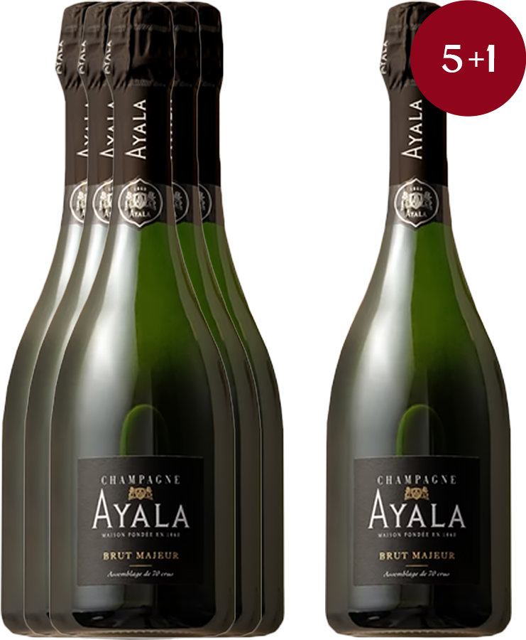 Champagne Ayala - Brut Majeur - Champagne = 5+1