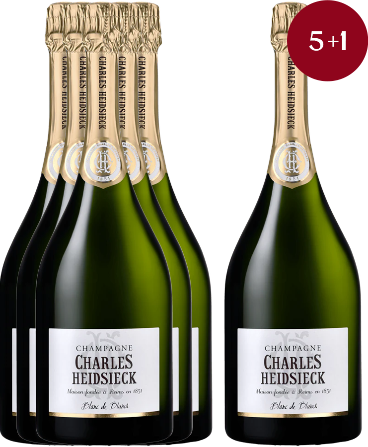 Champagne Charles Heidsieck - Blanc de Blancs 5+1