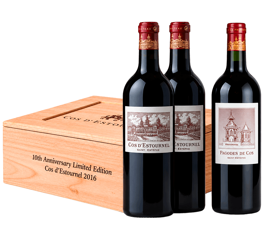 Coffret 10th Anniversary Cos d'Estournel 2016